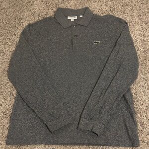 Men's Lacoste Classic Fit Long Sleeve L.12.12 Polo